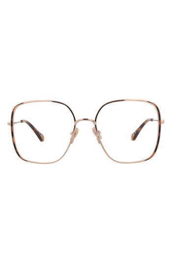 Chloé 55mm Square Optical Glasses