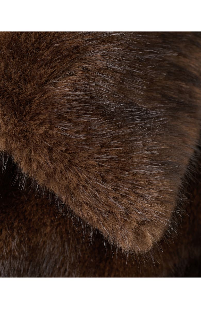 MANGO Faux Fur Jacket, Alternate, color, 