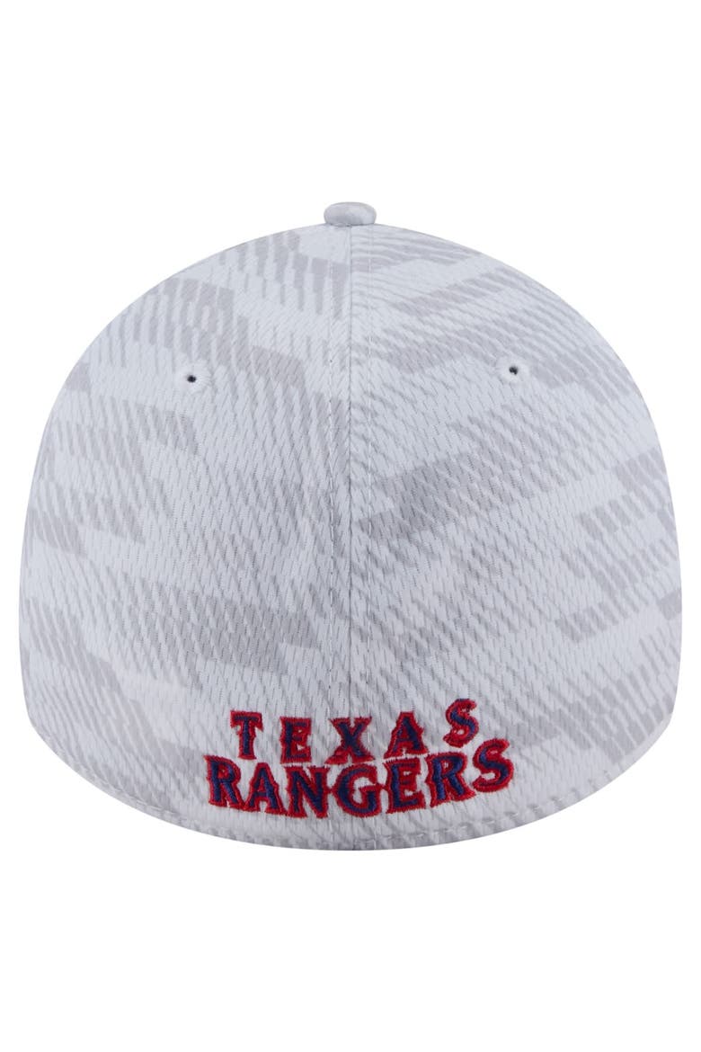 Men's New Era  White Texas Rangers Graded 39THIRTY Stretch Fit Hat, Alternate, color, White