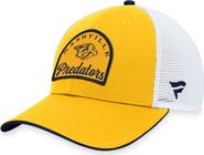 FANATICS Men's Fanatics Branded Gold/White Nashville Predators Fundamental Adjustable Hat