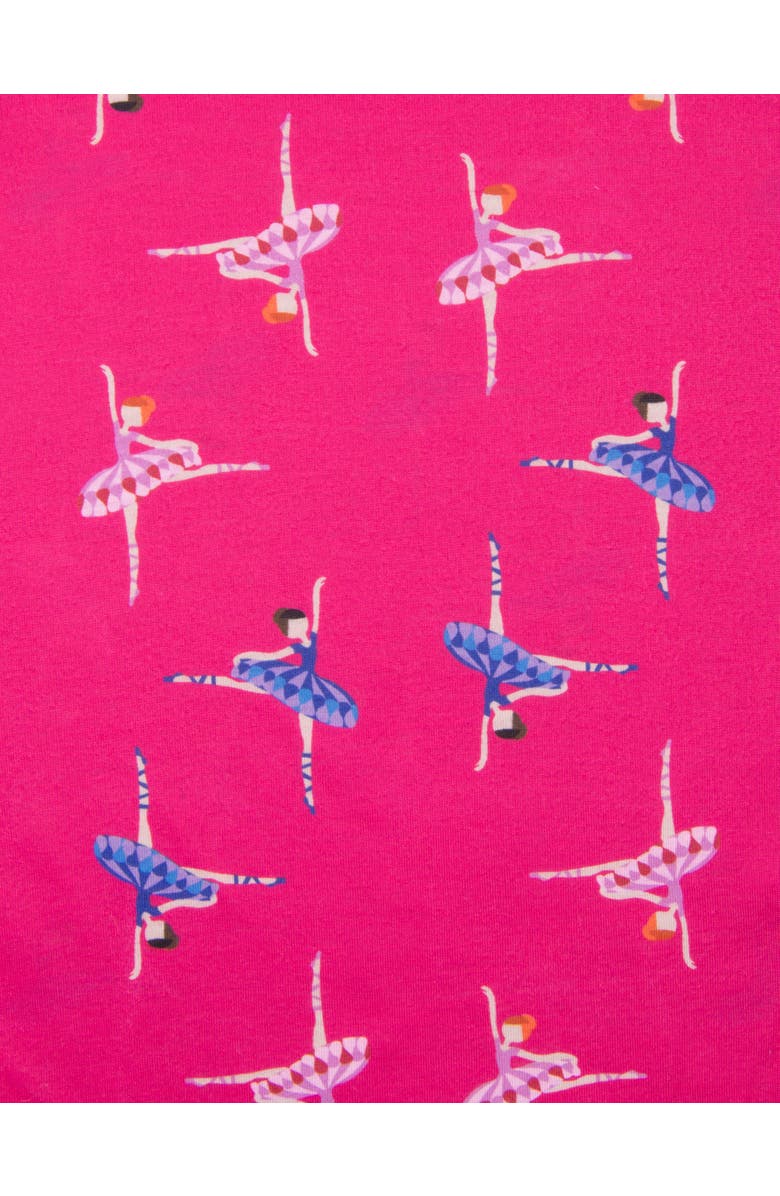 Leveret Girls Long Sleeve Nightgown with Matching Doll Nightgown, Printed Design, Alternate, color, Ballerina