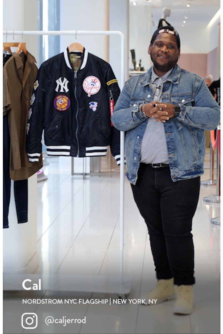 Baseball Patch Bomber Jacket video