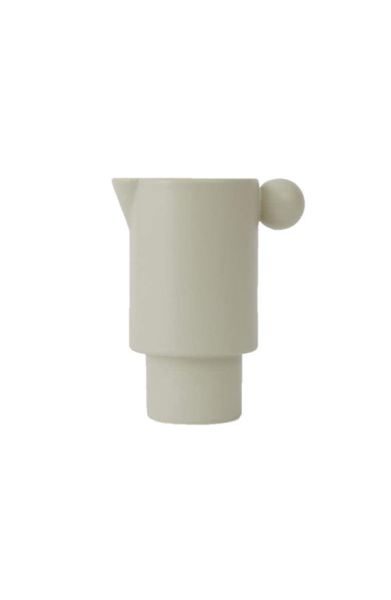 OYOY LIVING DESIGN Inka Milk Jug, Main, color, Off White