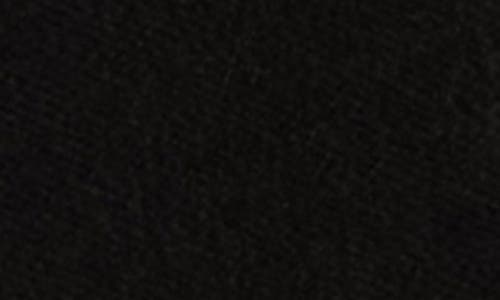 Ellen Tracy Embroidered Short Sleeve Crop Sweater In Black