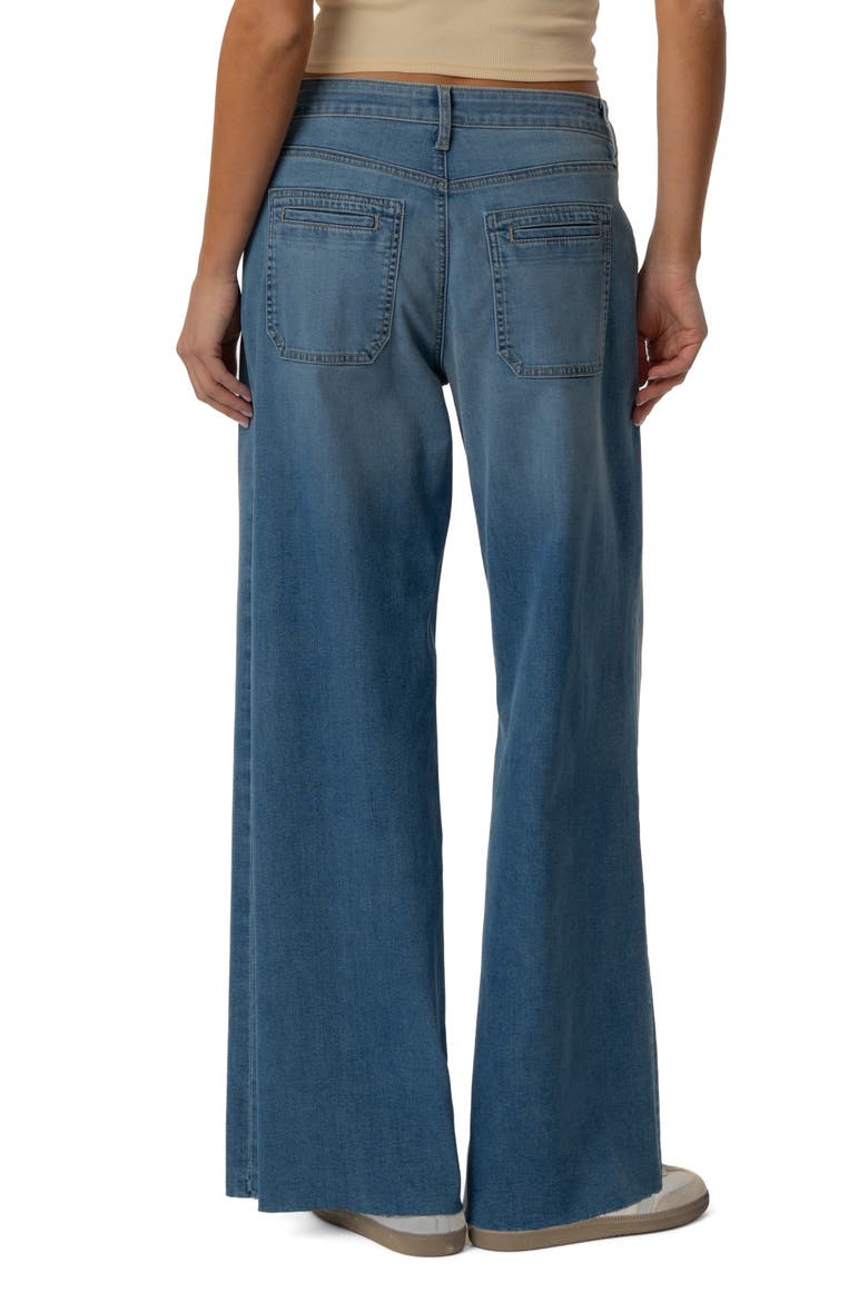 Meg High Waist Wide Leg Jeans, Alternate, color, SUNNY