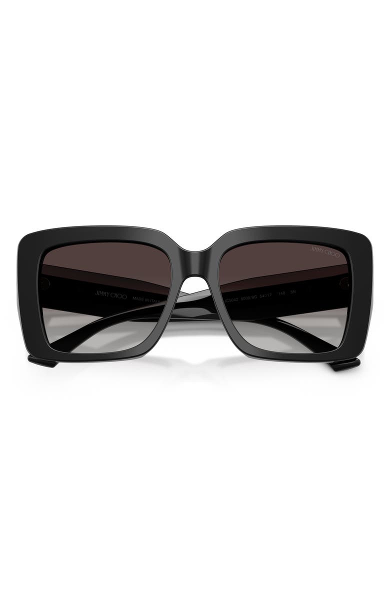 Jimmy Choo 54mm Square Sunglasses, Alternate, color, 