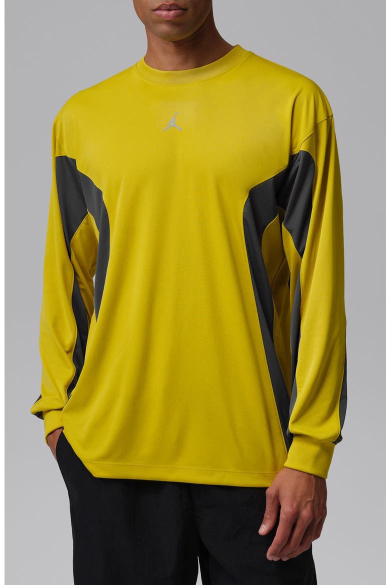 Brooklyn Graphic Sweatshirt, Main, color, BRIGHT CITRON/ CARGO KHAKI