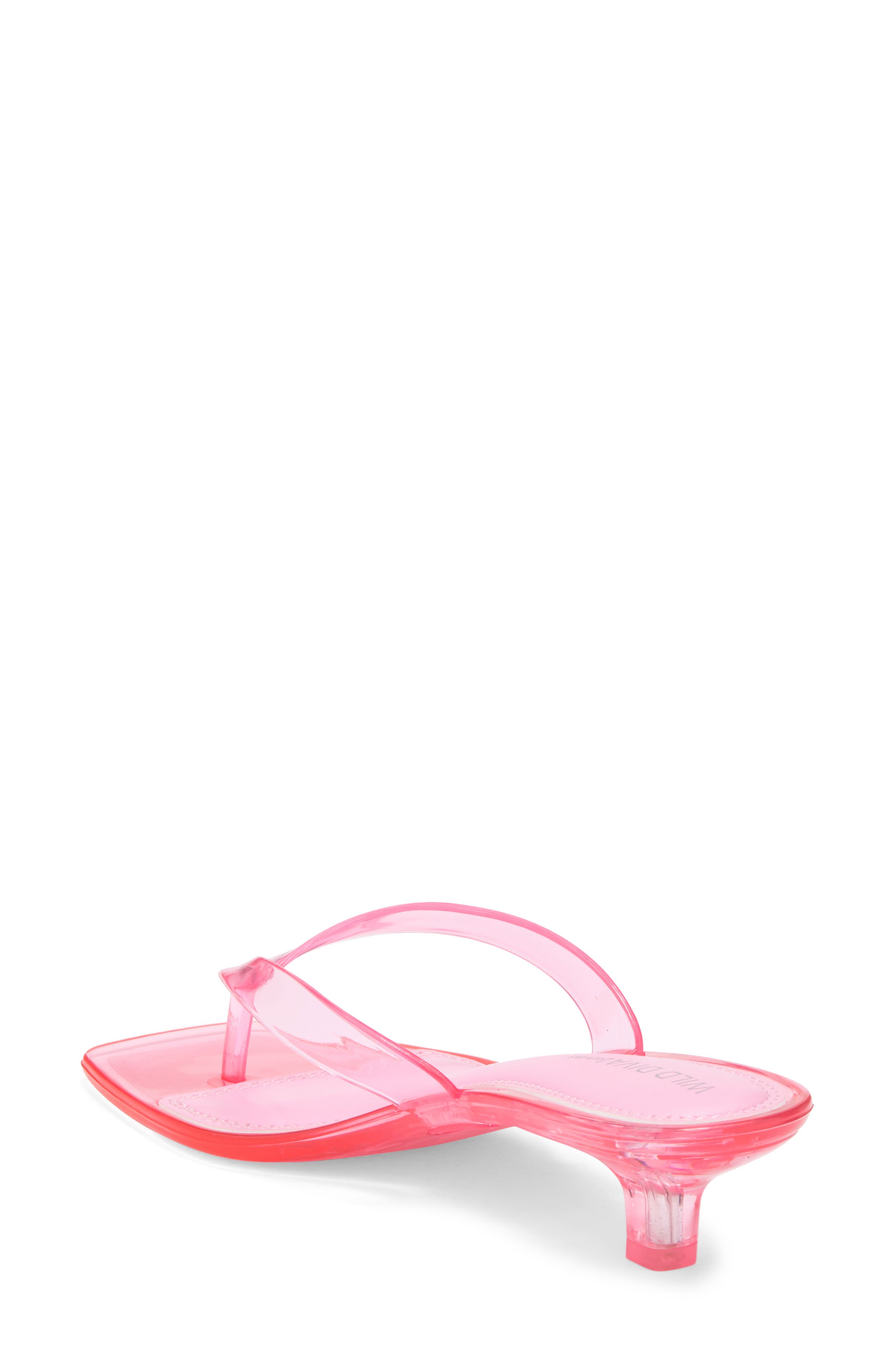 Romania Jelly Sandal, Alternate, color, PINK