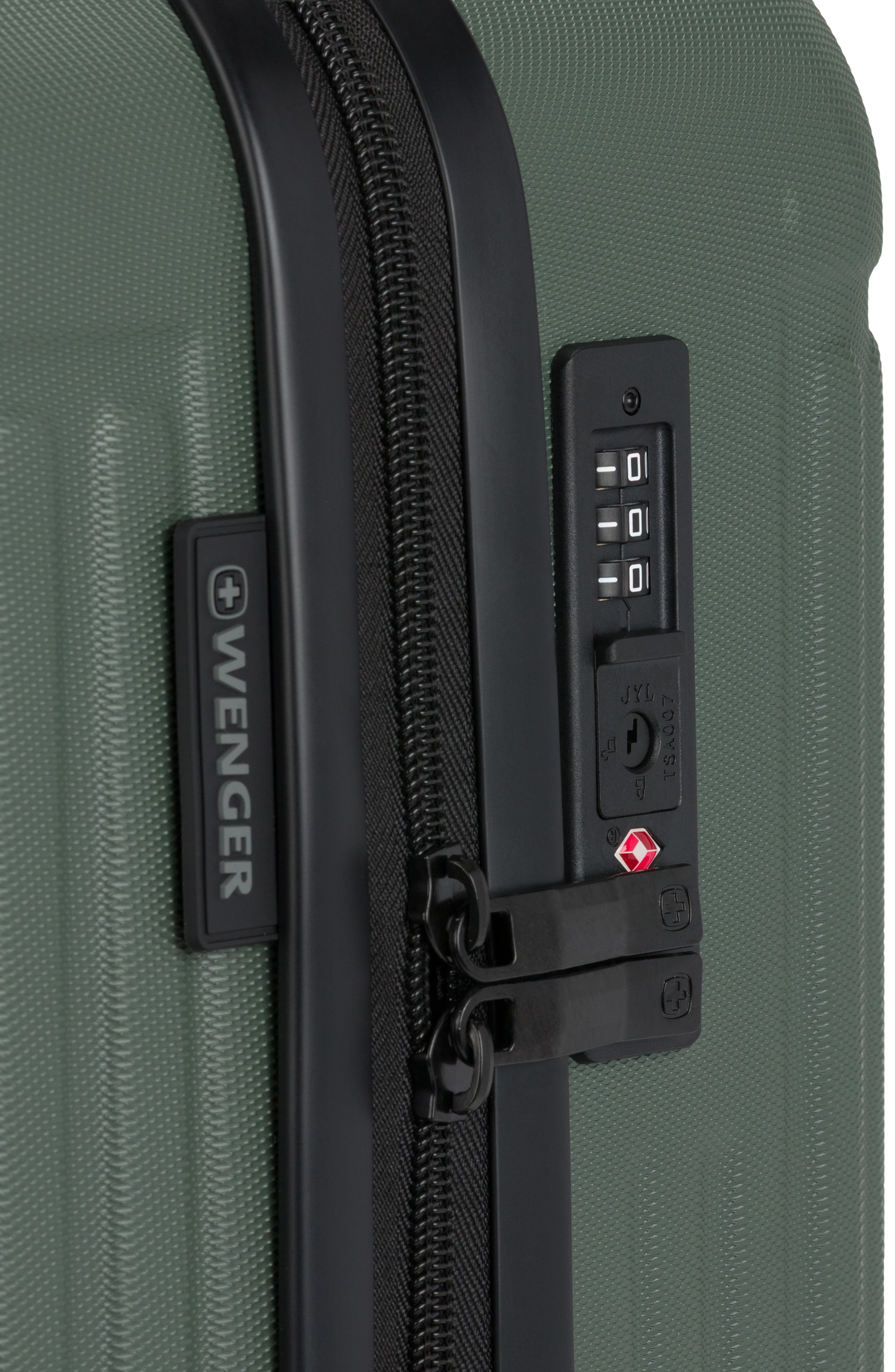 SWISSGEAR 20-Inch Carry-On Hardside Luggage, Alternate, color, Olive