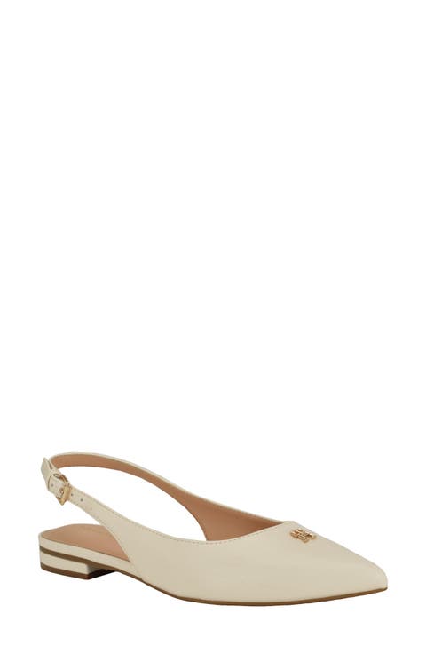 Velina Slingback Pointed Toe Flat (Women)