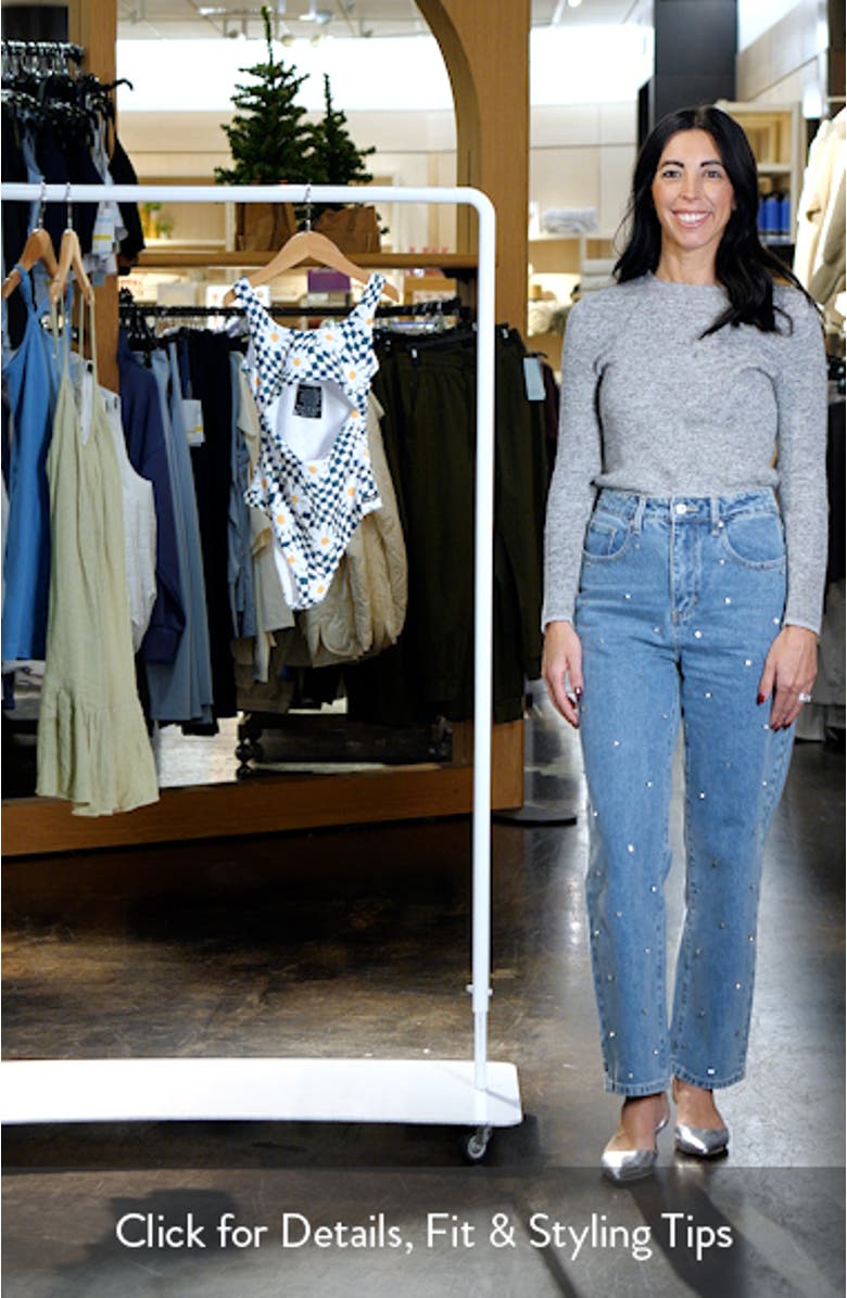 Kids' Cutout One-Piece Swimsuit, sales video thumbnail