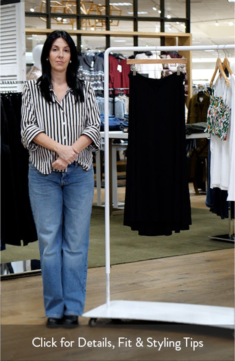 Fluted Seam Sweate Skirt, sales video thumbnail