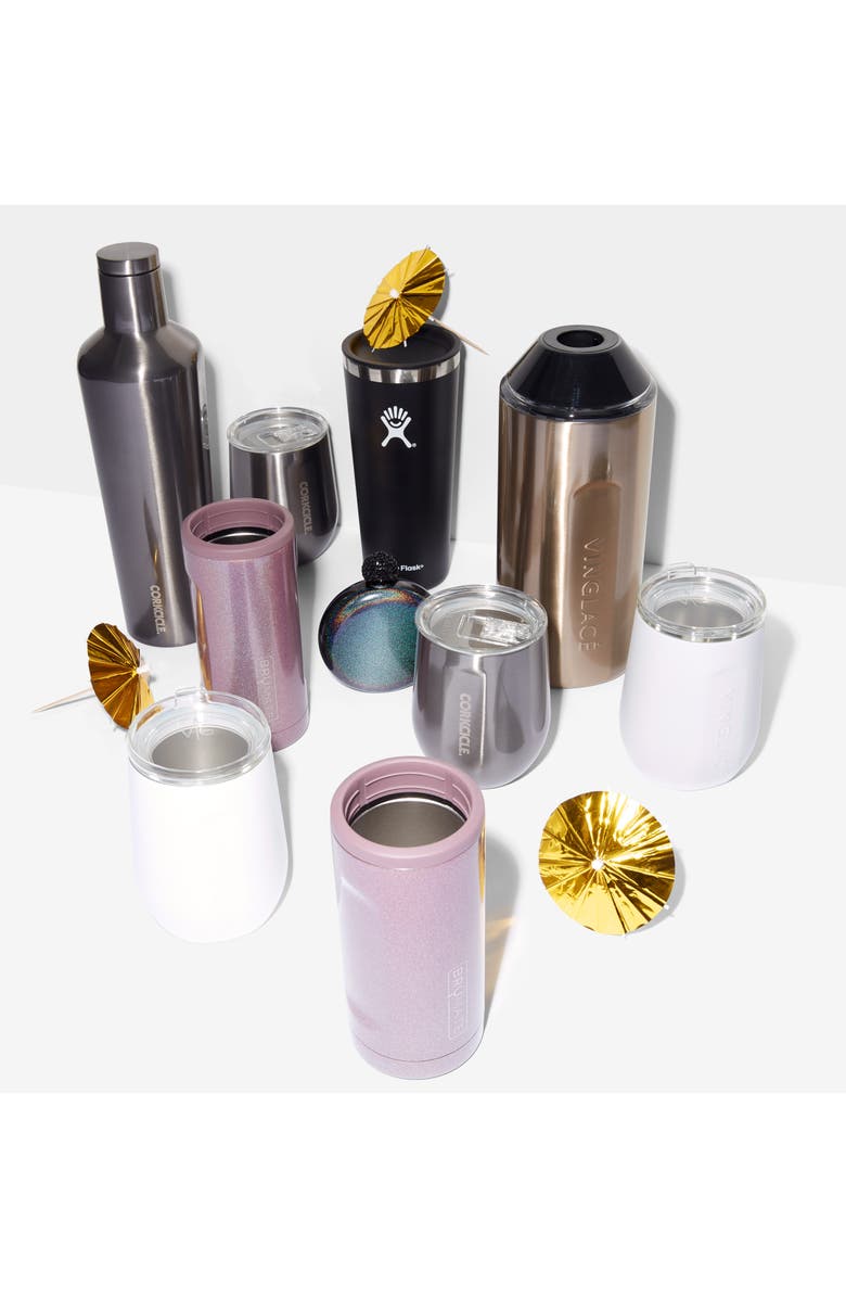 Vinglacé Stemless Wine Glass, Alternate, color, White