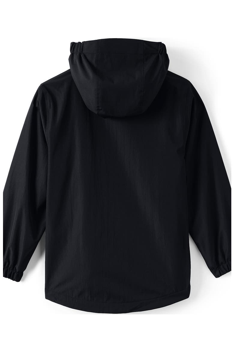 School Uniform Kids Rain Jacket, Alternate, color, Black