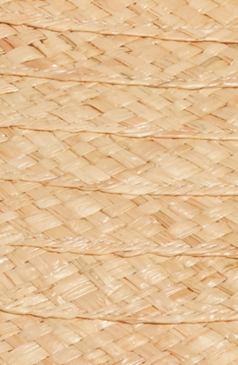 Rachel Parcell Raffia Sun Visor, Alternate, color, 