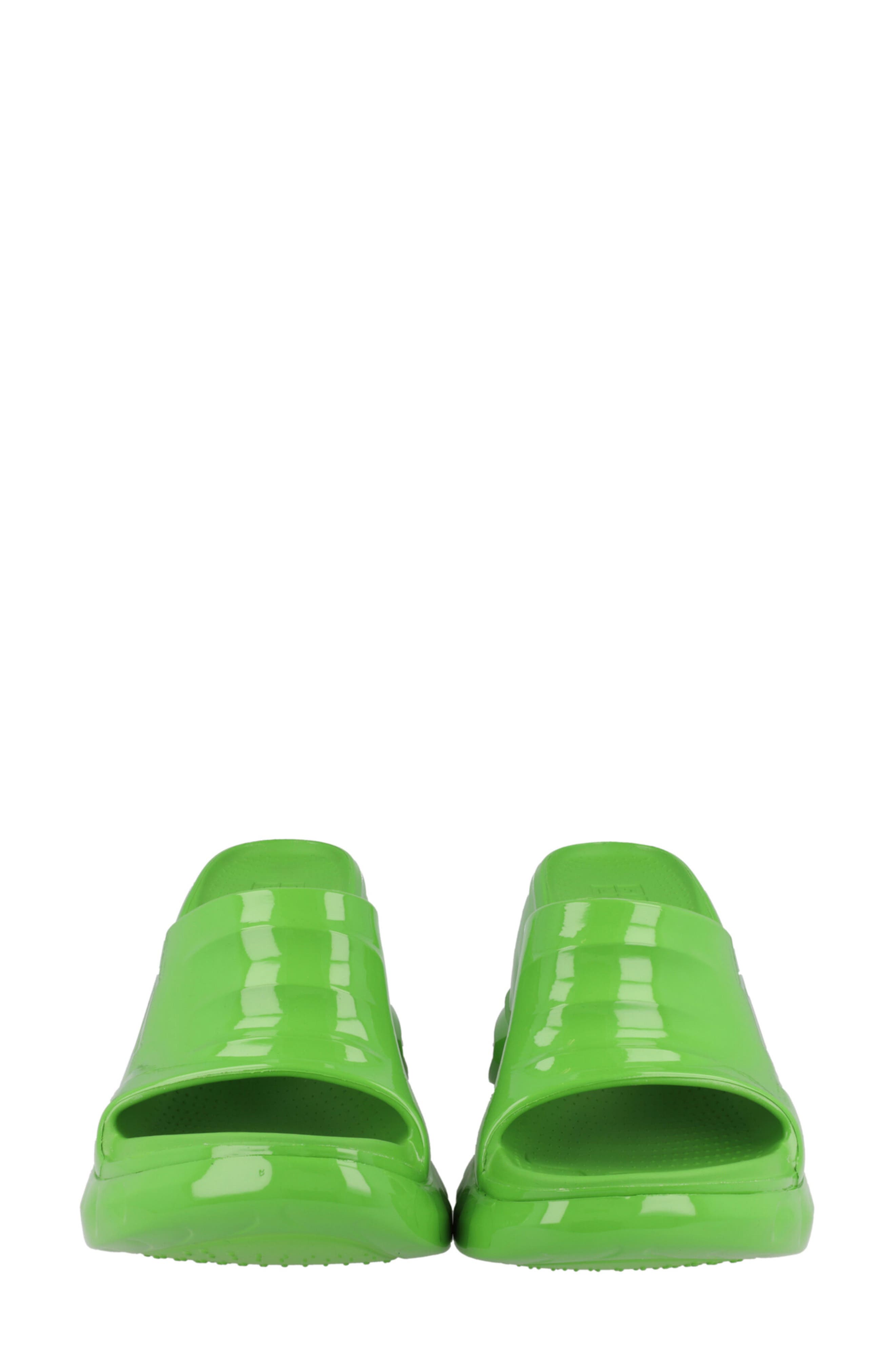 Givenchy Marshmallow Wedge Slide Sandal, Alternate, color, Green