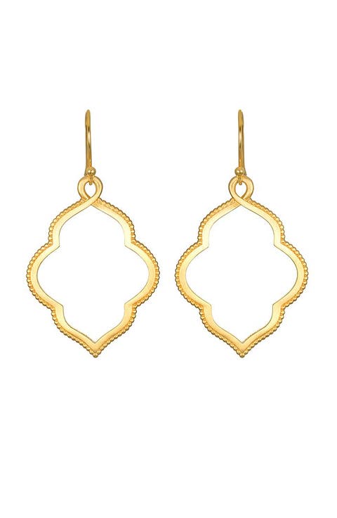 Full Bloom Lotus Petal Earrings