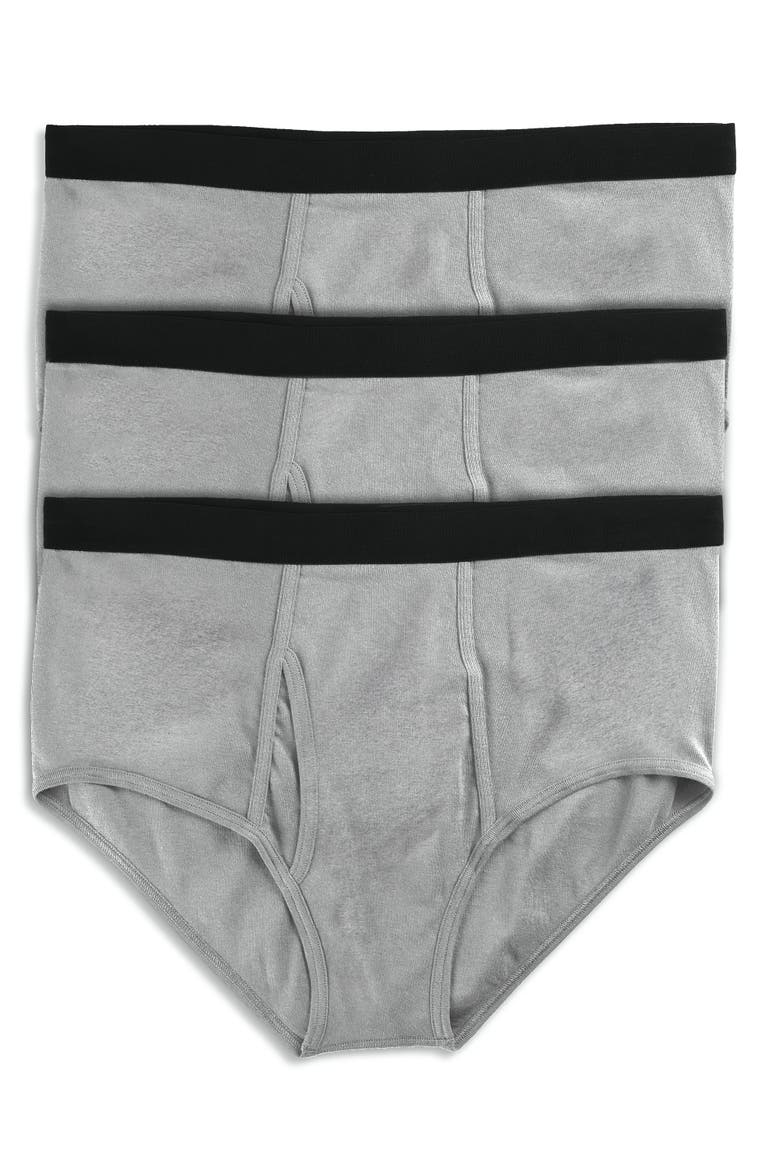 3-pk Color Briefs, Main, color, GREY