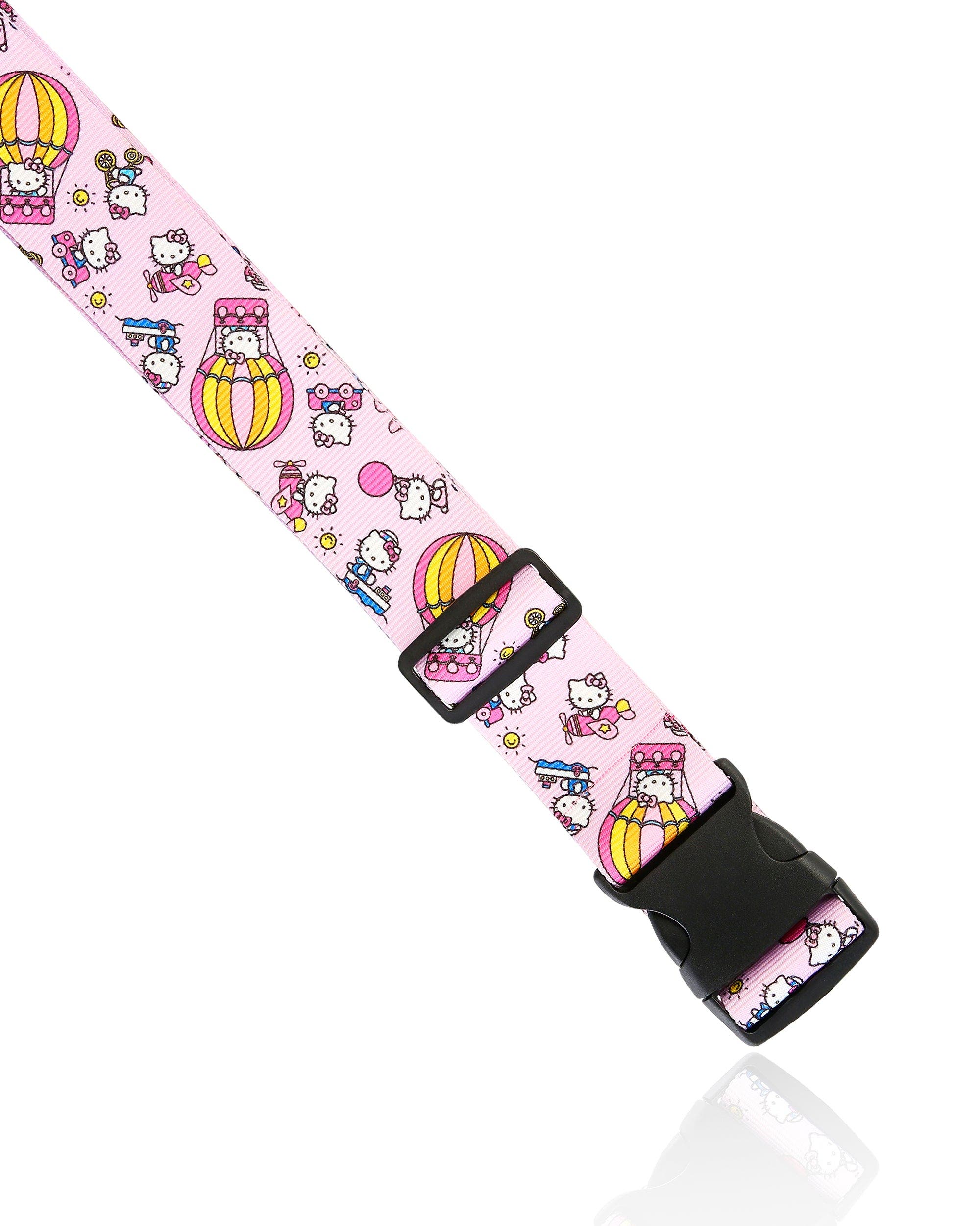 Hello Kitty Passport Holder, Luggage Tag, Luggage Strap Gift Travel Set, Alternate, color, 