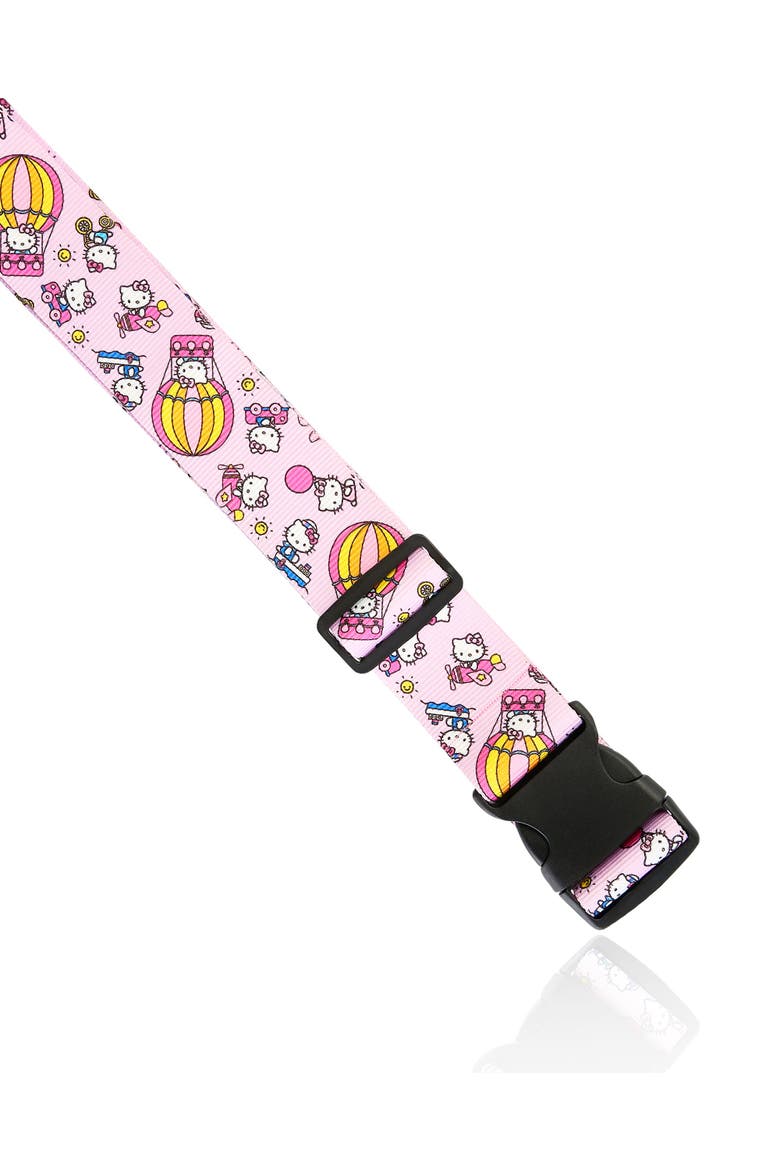 Passport Holder, Luggage Tag, Luggage Strap Gift Travel Set, Alternate, color, Pink
