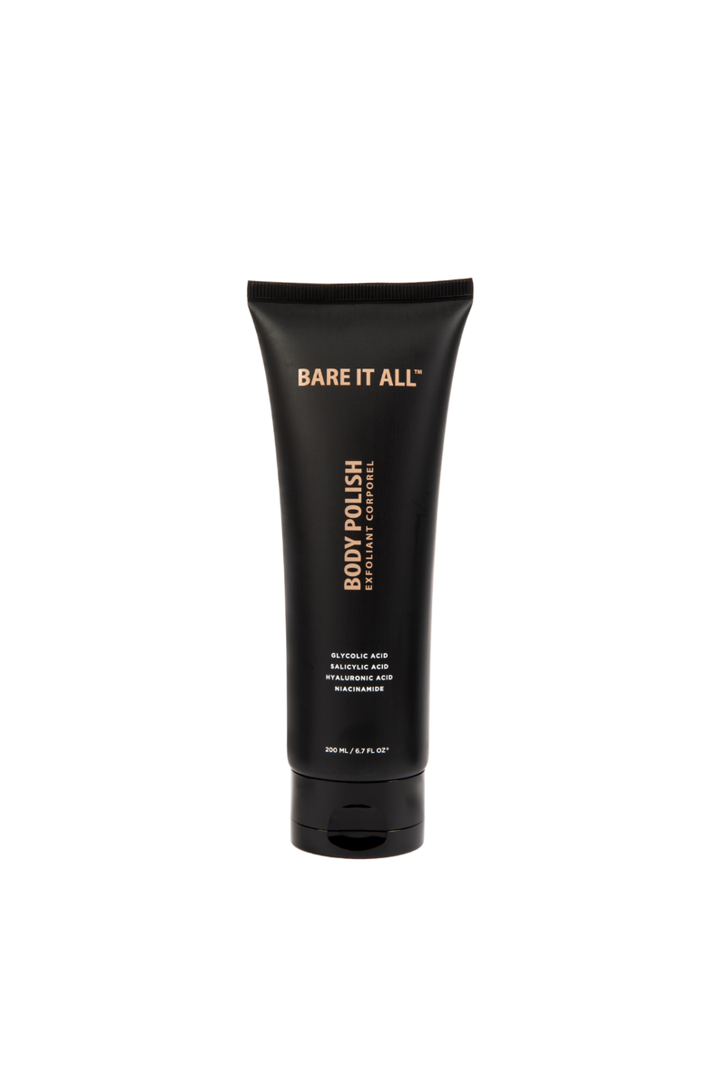 Bare It All Body Polish Dual Action Gel Exfoliator, Main, color, Natural