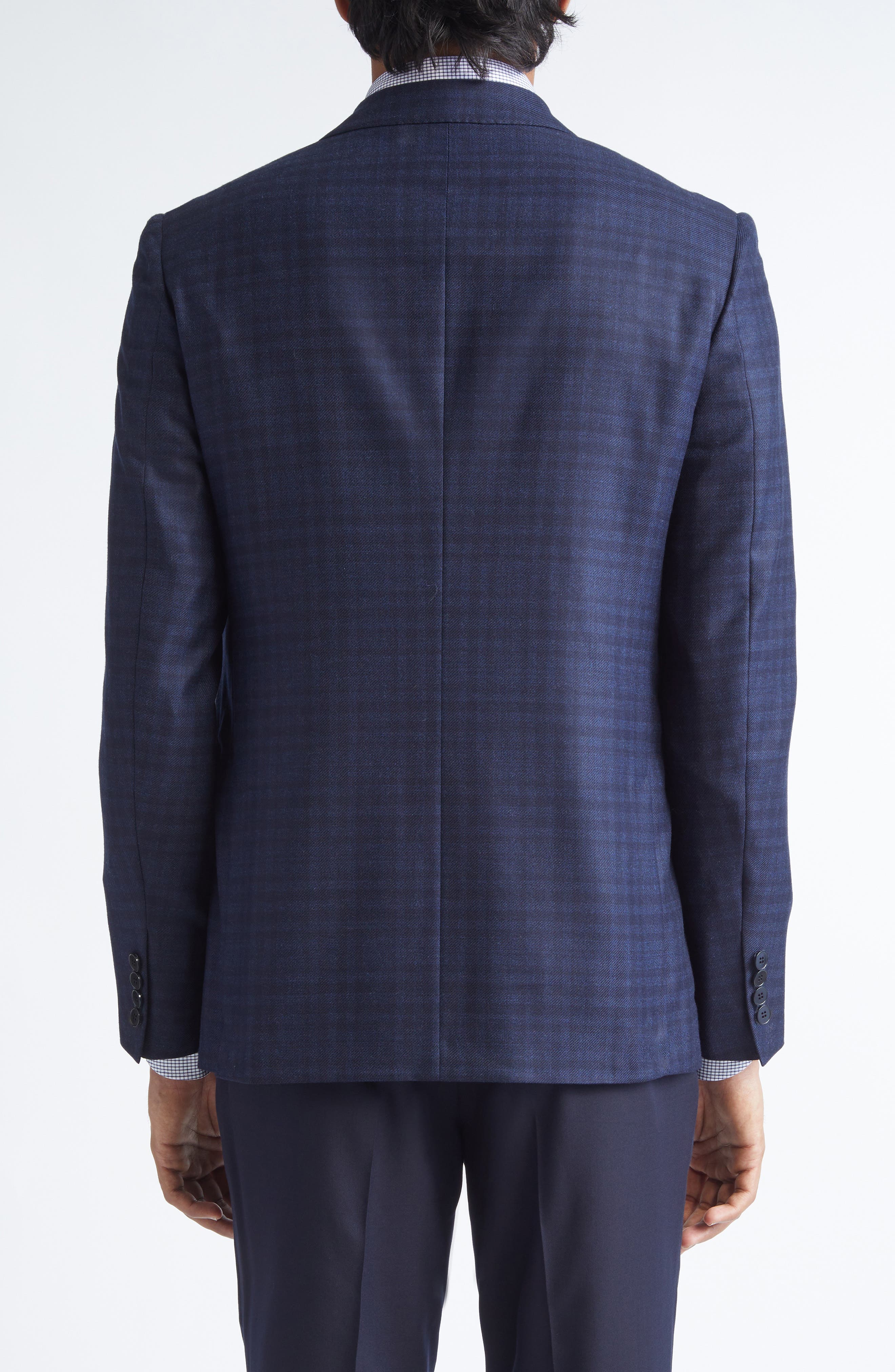 15Milmil15 Microcheck Wool Sport Coat - image 2