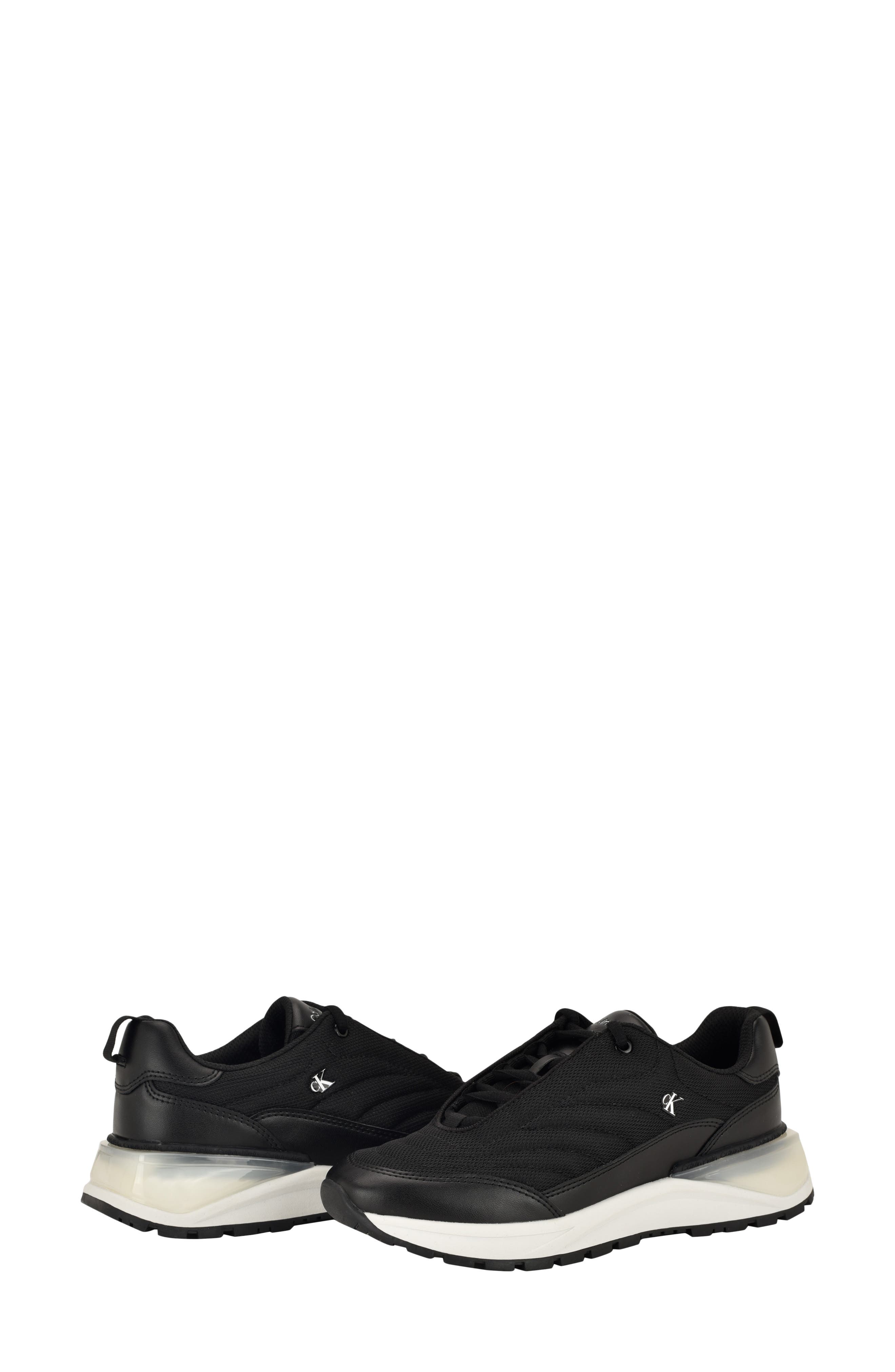 Calvin Klein Gyslen Sneaker, Alternate, color, Black