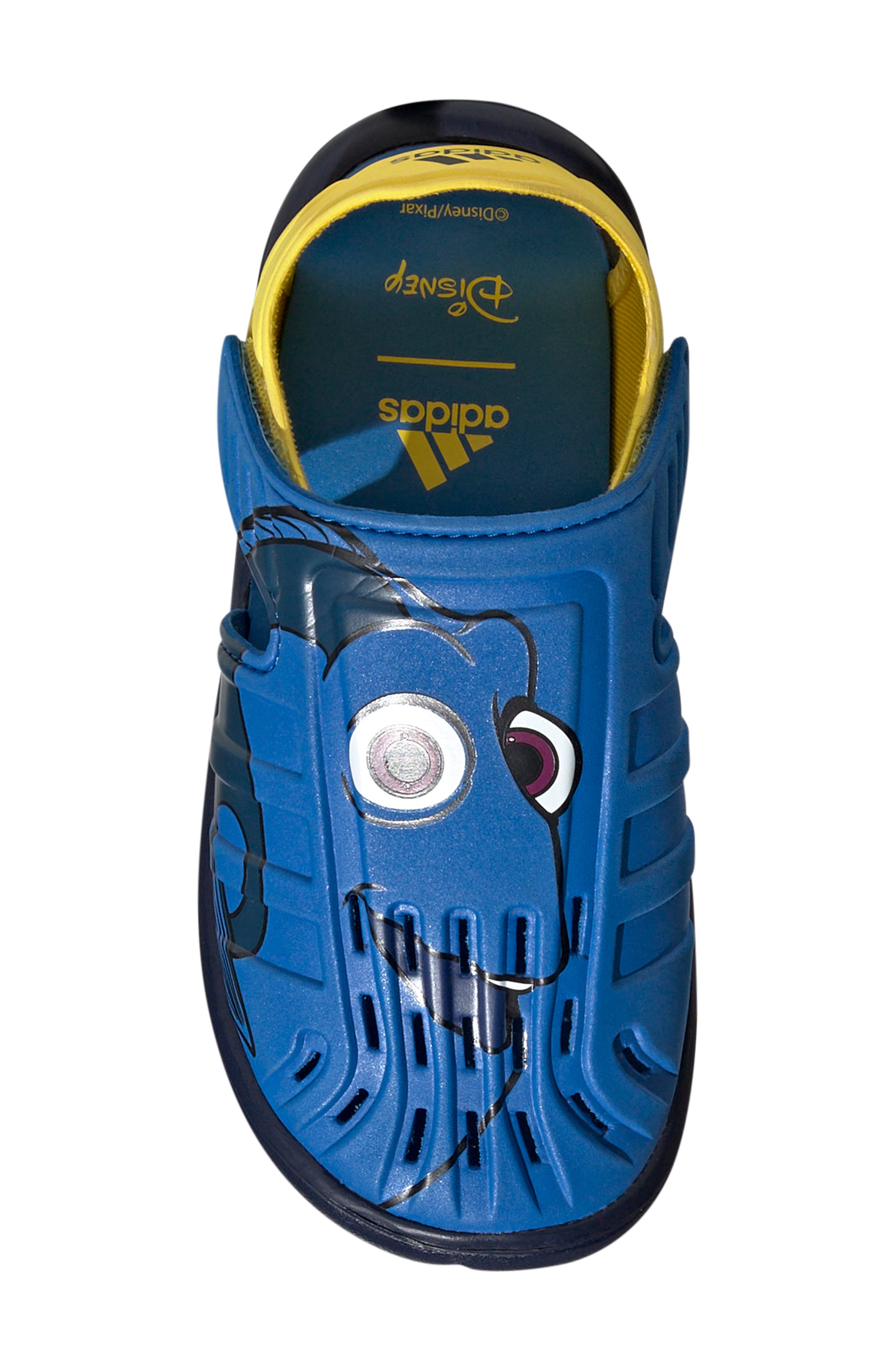adidas x Disney<sup>®</sup> Pixar Kids' Finding Nemo Dory Water Sandal, Alternate, color, 