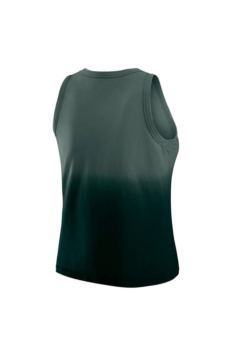 WEAR by Erin Andrews Women's WEAR by Erin Andrews x Gracie Hunt Green Green Bay Packers Ombre Tank Top, Alternate, color, Green