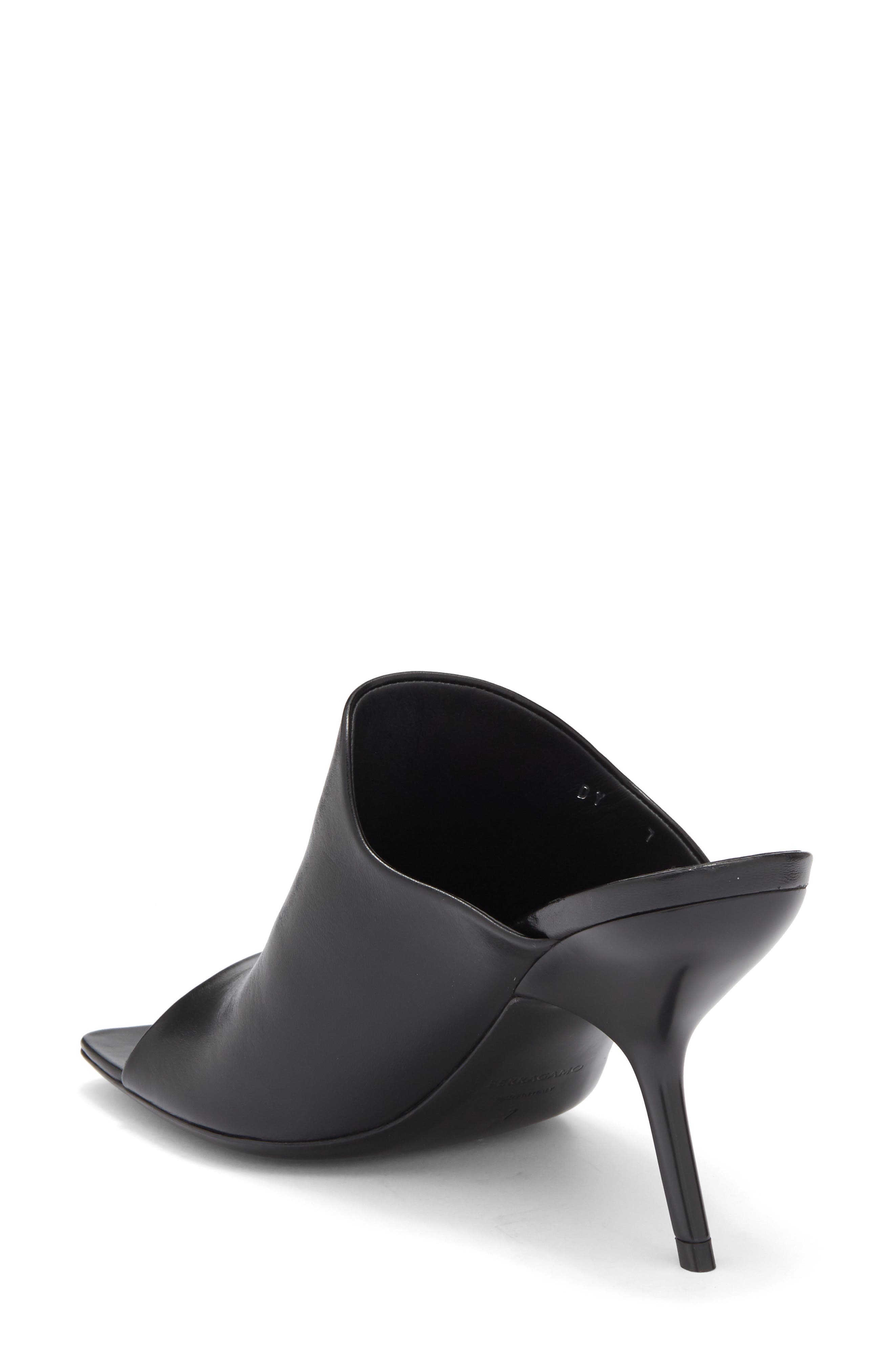 FERRAGAMO Era Mule, Alternate, color, Black