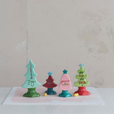 Stoneware Tree, Multicolor