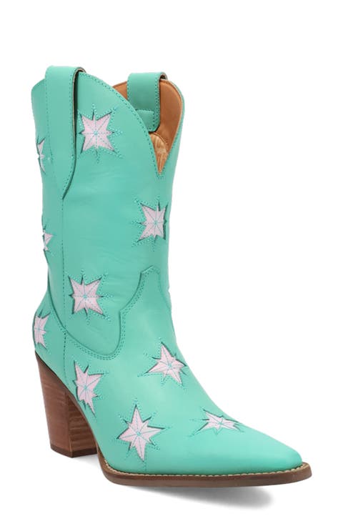 Starburst Western Boot (Women) (Narrow Calf)