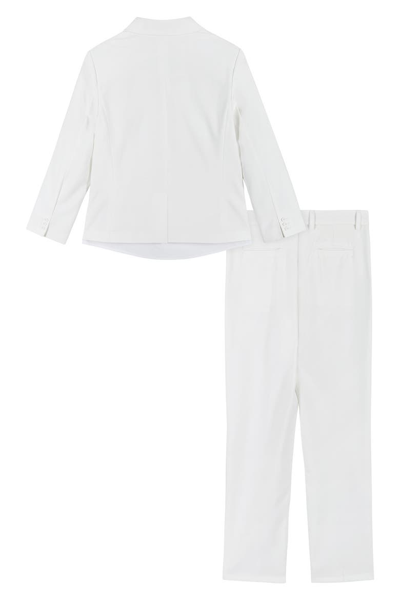 Kids' 4-Piece Suit Set, Alternate, color, WHITE