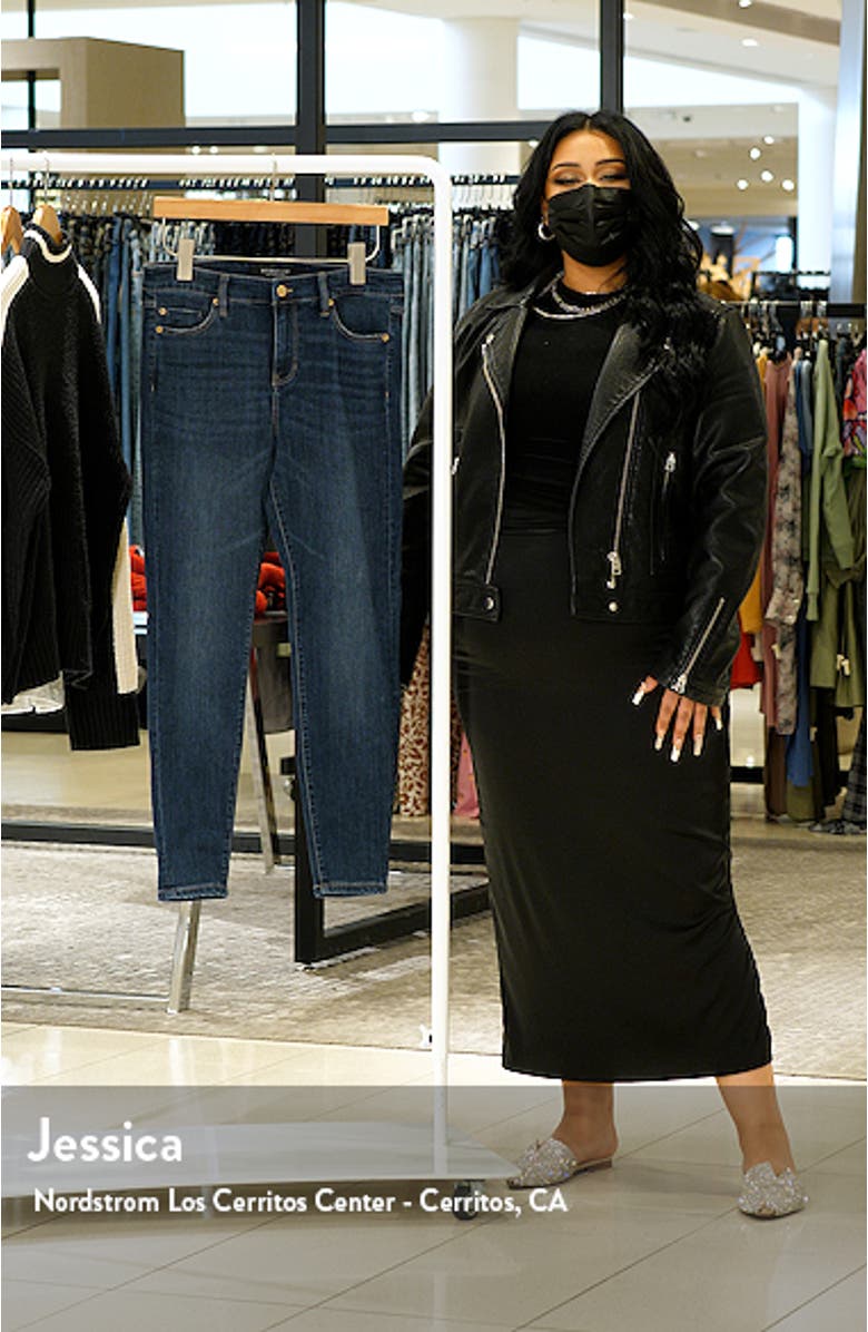 Liverpool High Rise Stretch Ankle Skinny Jeans, sales video thumbnail