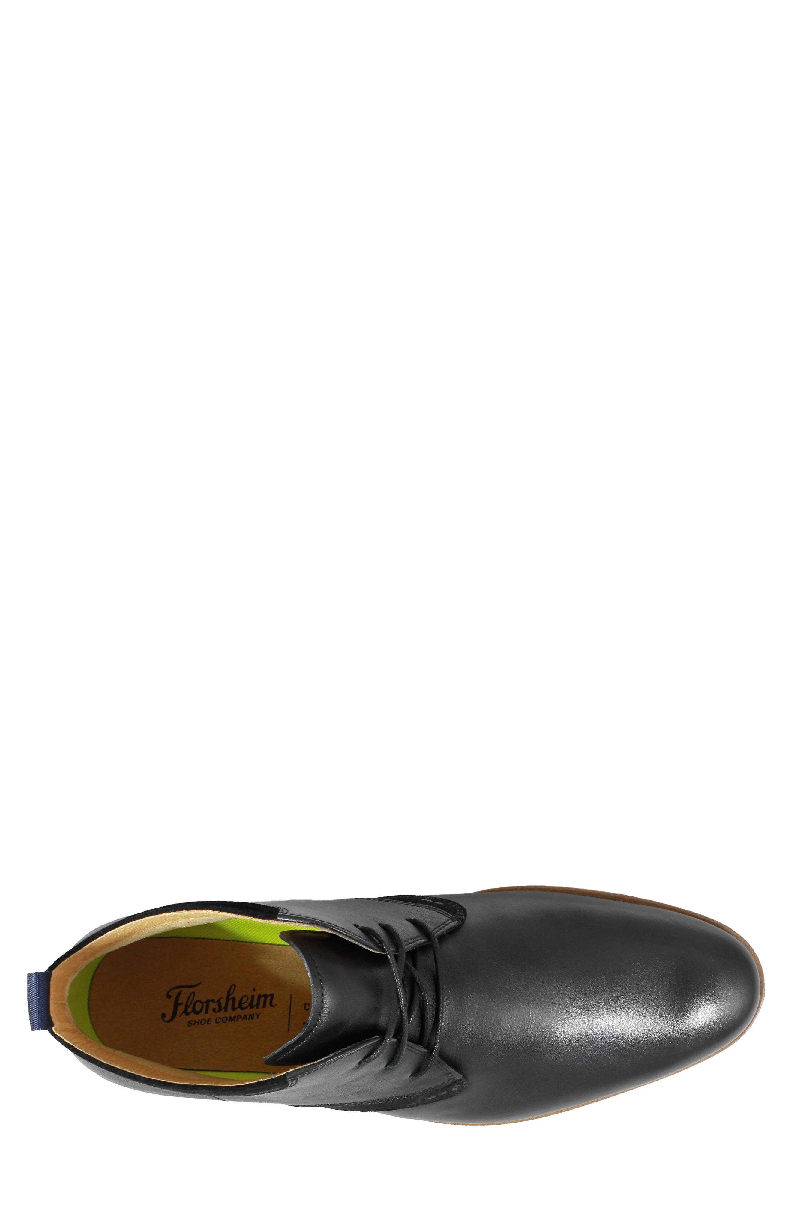 Uptown Chukka Boot, Alternate, color, BLACK LEATHER