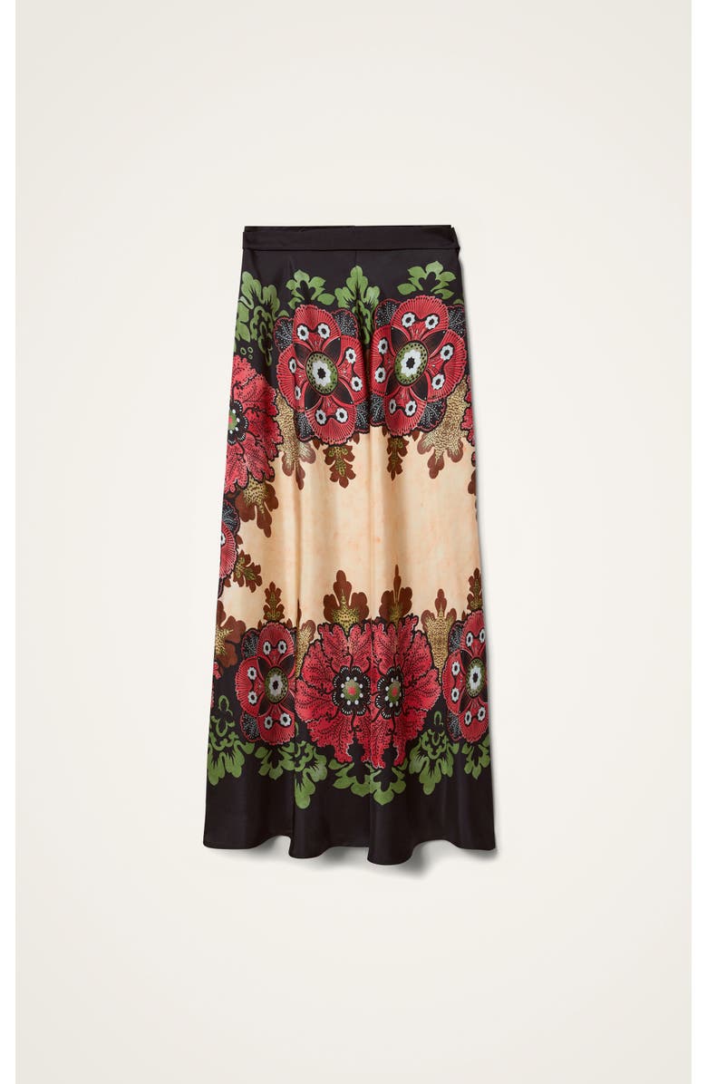 La DubleJ Sarong Skirt Placée, Alternate, color, Bounty Placée Red