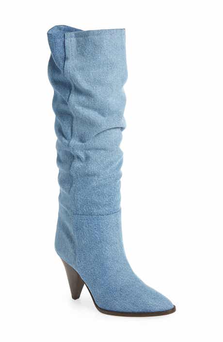 Isabel Marant Ririo Denim Tall Boot