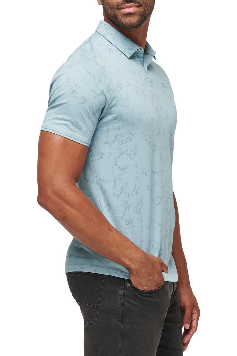 Warmer Tides Scoop Polo, Alternate, color, ARONA