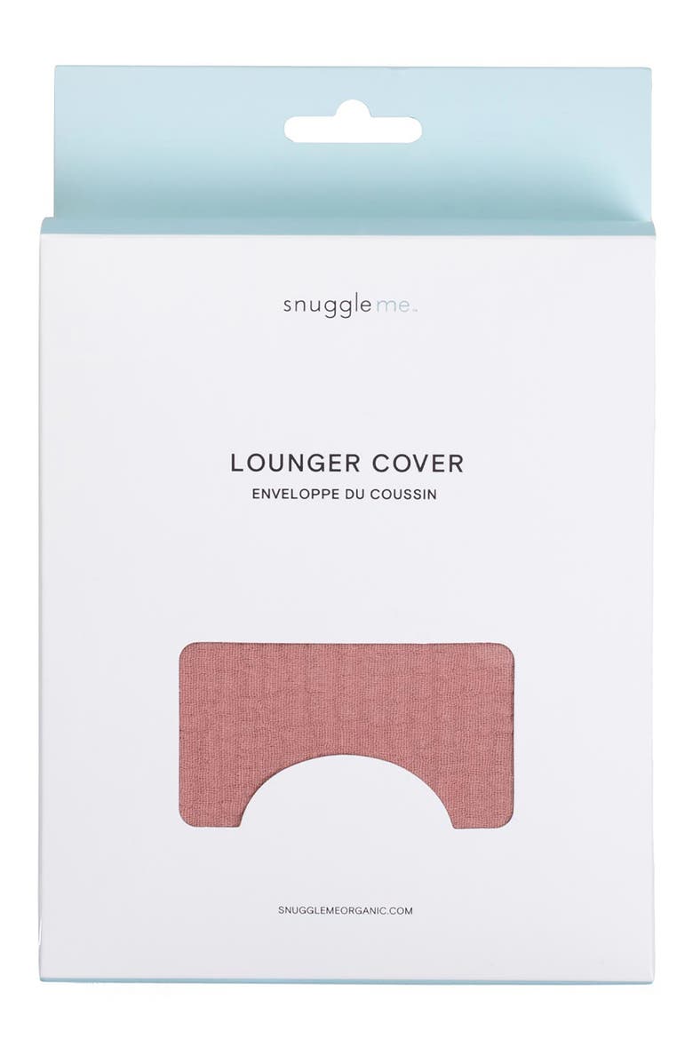 Lounger Curve Muslin Cover, Alternate, color, GUMDROP