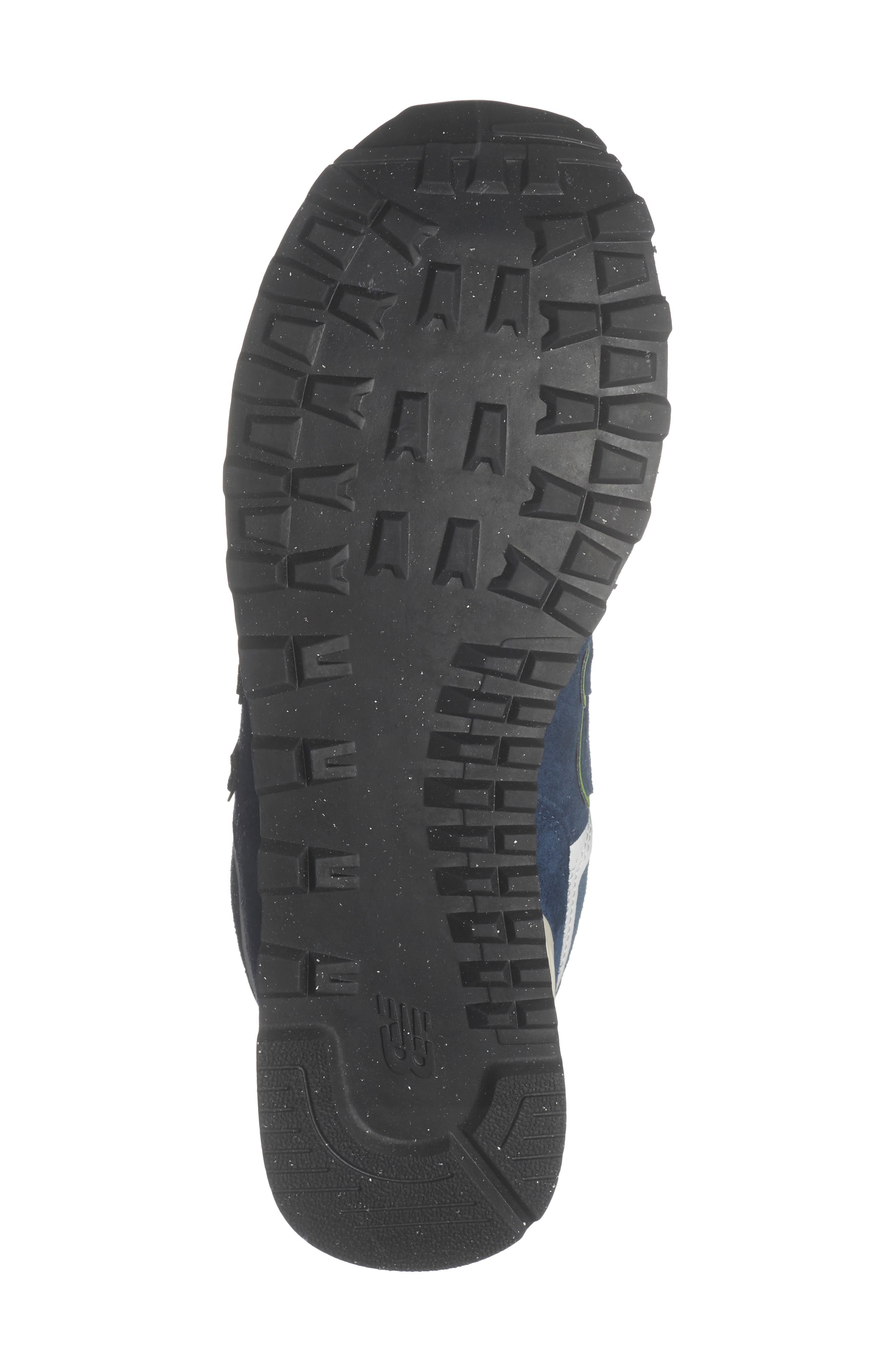New Balance 574 Sneaker, Alternate, color, Nb Navy/ Alpine Green