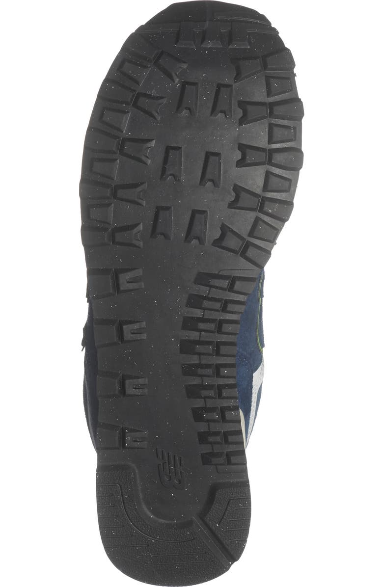 New Balance 574 Sneaker, Alternate, color, Nb Navy/ Alpine Green