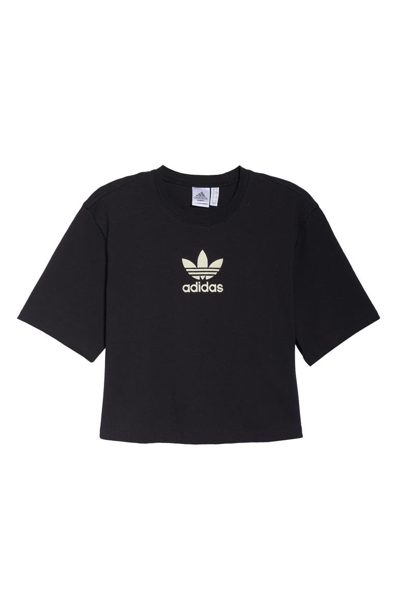 adidas Originals Large Trefoil Tee, Alternate, color, 
