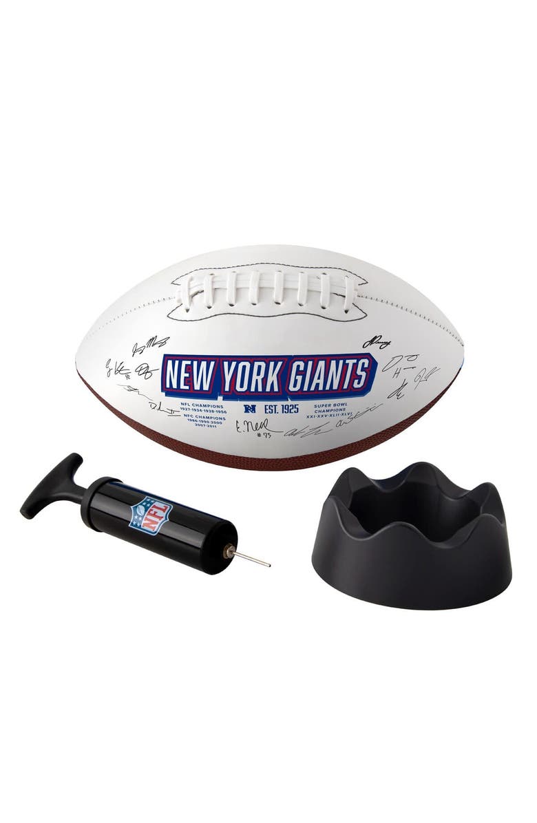 LOGO BRANDS New York Giants Signature Football, Alternate, color, Royal