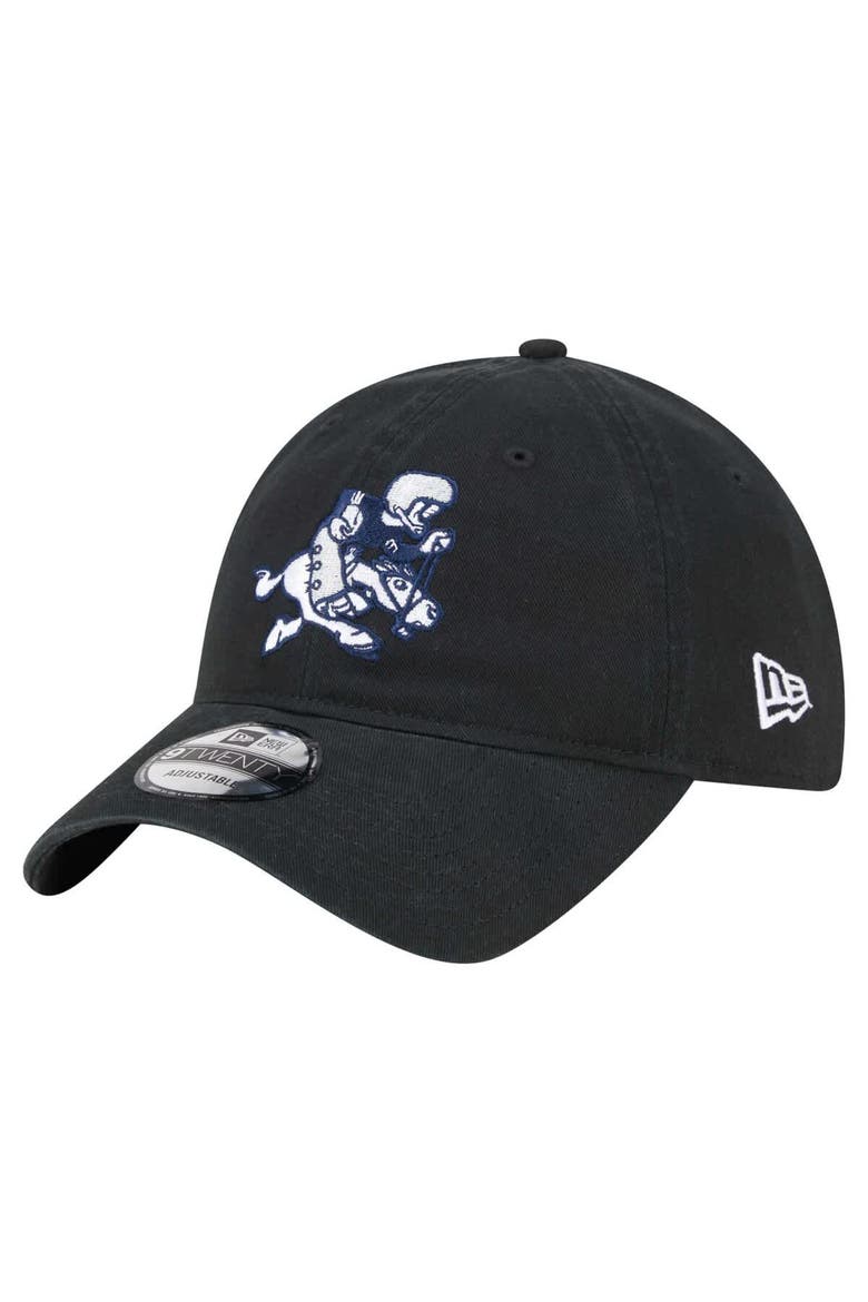 Men's New Era  Black Dallas Cowboys Main 9TWENTY Adjustable Hat, Main, color, Black
