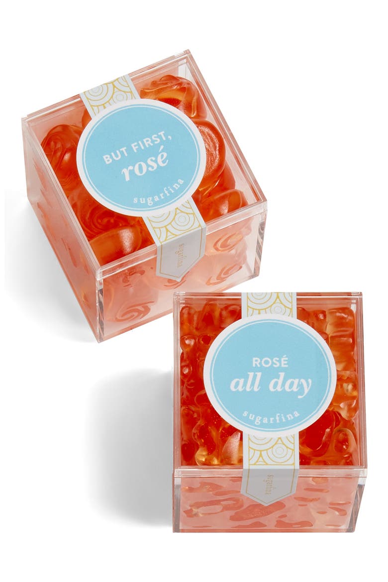 'Rosé All Day' Large Candy Gift Set, Main, color, ROSE