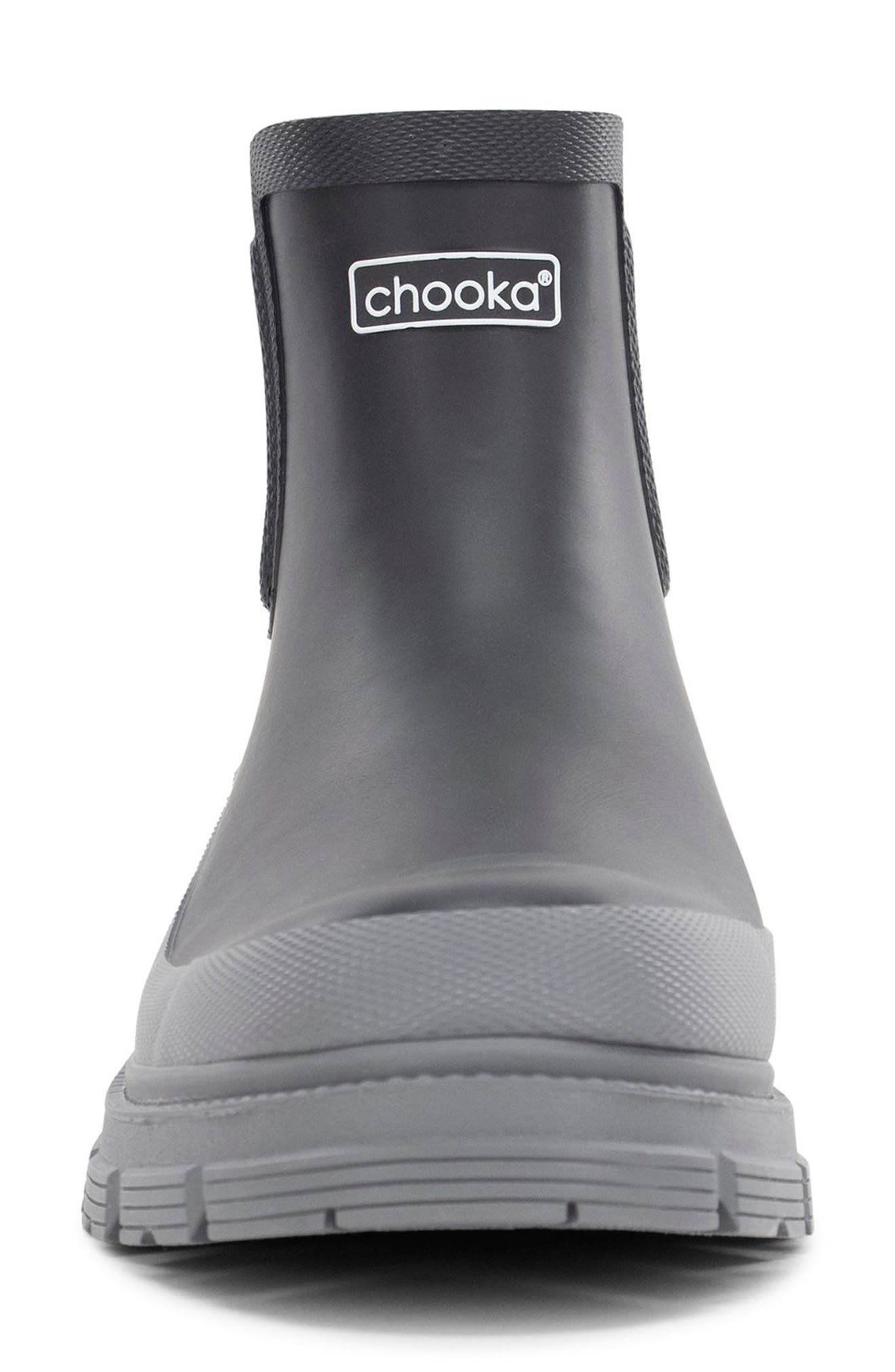 Chooka Storm Chelsea Boot, Alternate, color, Black/ Charcoal