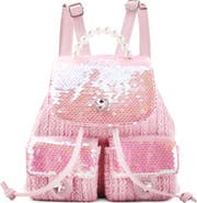 OMG Accessories Kids' Mini Heart Sequin Backpack