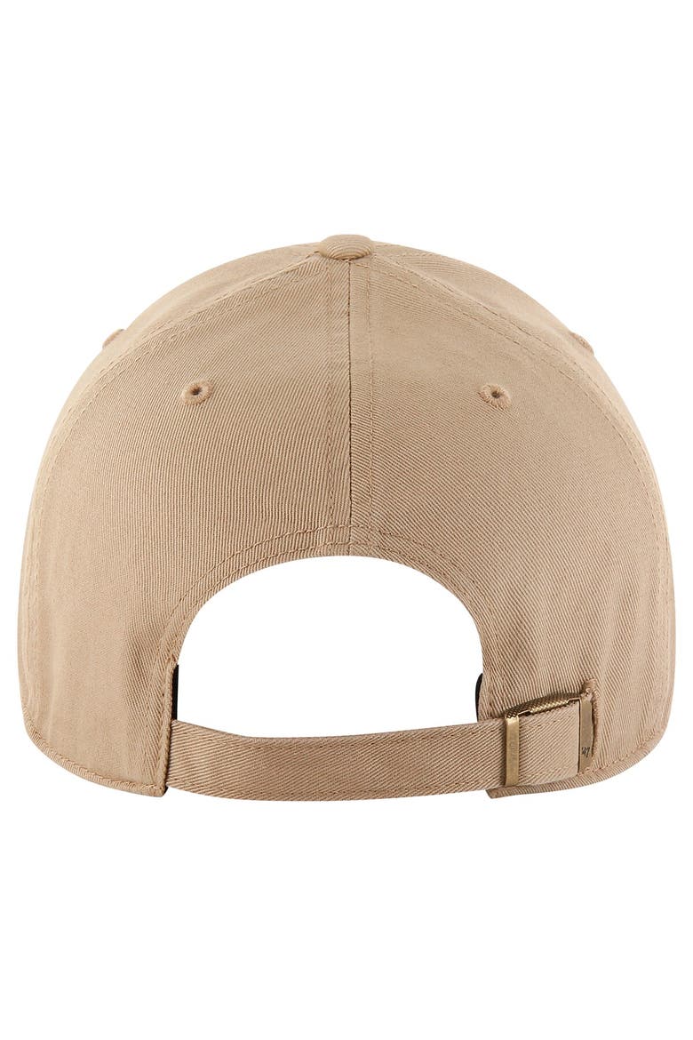 Men's '47 Khaki Dallas Cowboys Powell MVP Adjustable Hat, Alternate, color, Khaki