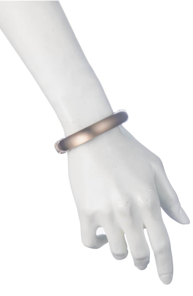 Alexis Bittar Alex Bittar Lucite<sup>®</sup> Pavé Edge Hinge Bracelet, Alternate, color, 