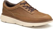 Johnston & Murphy <p>Hayden Stretch U-Throat Leather Oxford (Men) </p>
